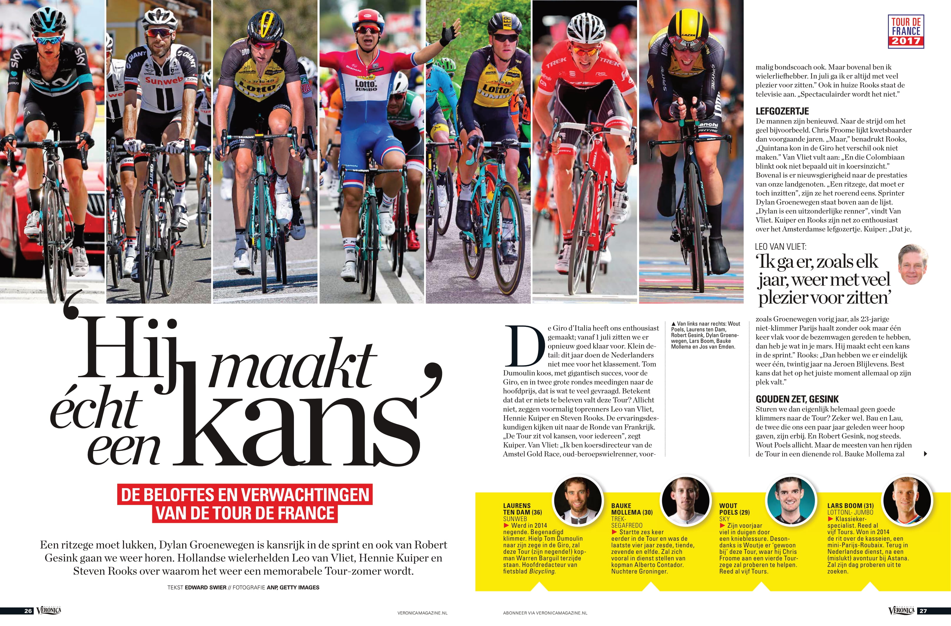 Reportage TV Tour Hollandse Helden